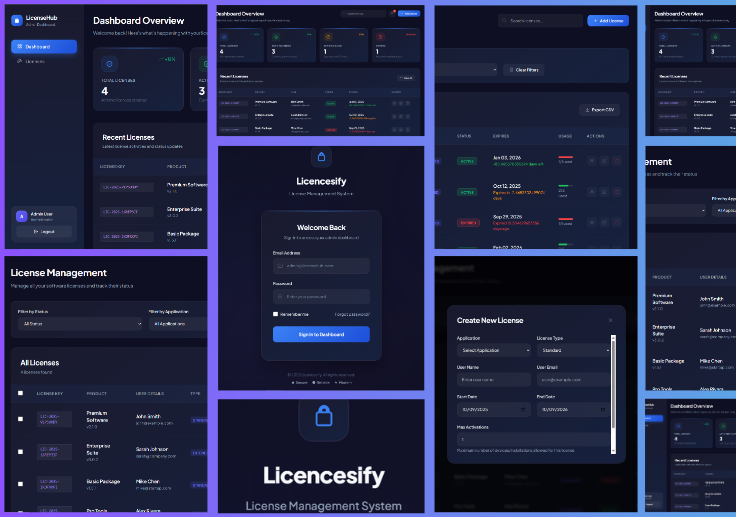 License Manager Application